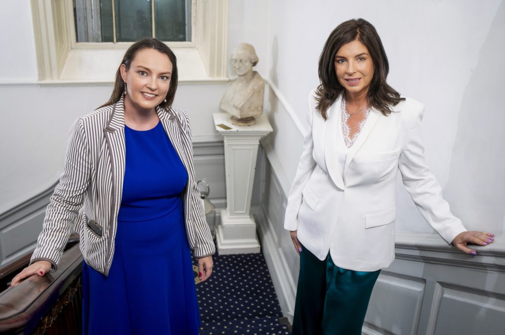 (From left) Sarah-Lane Larkin, director general and Denise Sidhu, chairperson, Irish Venture Capital Association. (Photo: Fennell Photography)